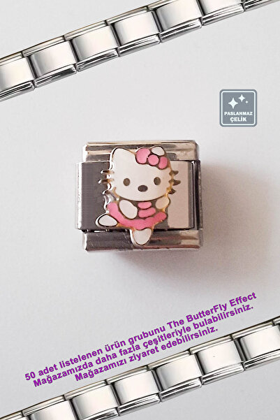 Miss TBee Italian Steel Bracelet - Single Charm