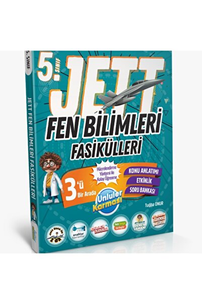 Bi bigelio Ünlüler Karması 5. Sınıf Jett Fen Bilimleri Fasikülleri 3ü 1 Arada