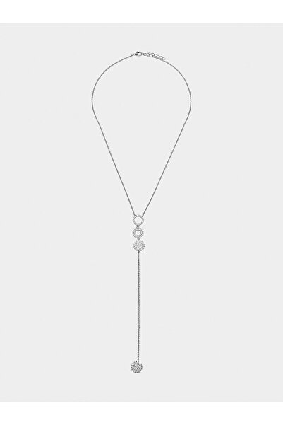 PARFOIS Halka Charm’lı ve Küp Zirkonlu Kolye