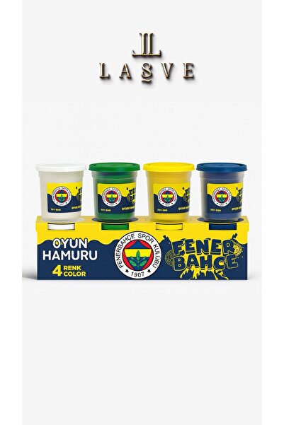 Fenerbahçe LİSANSLI OYUN HAMURU ÖZEL KUTUDA 4 RENK BÜYÜK BOY YENİ SEZON