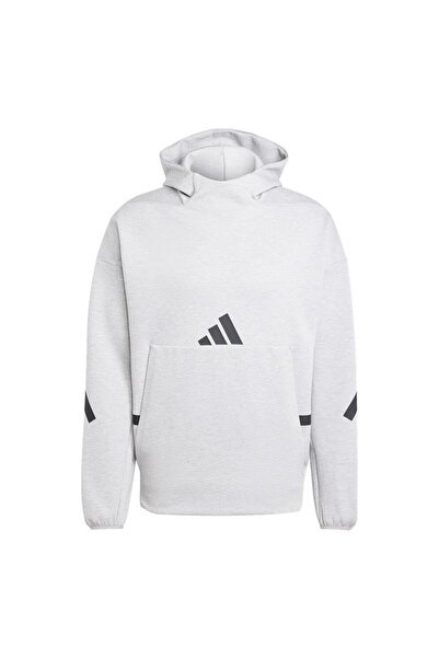 adidas Men's Gray Sweatshirt m Z.N.E. Hd Je3070