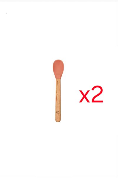 Porland Fancy Clay Baby Food Spoon 2-Pack 17 cm