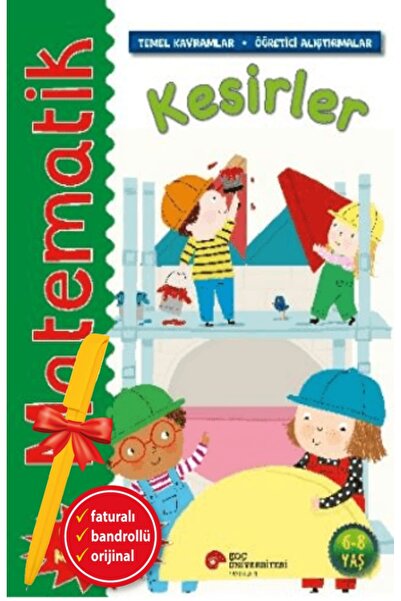Koç Üniversitesi Yayınları Alfa Kalem+ Matematik - Kesirler (Rosie Neave) YEN...