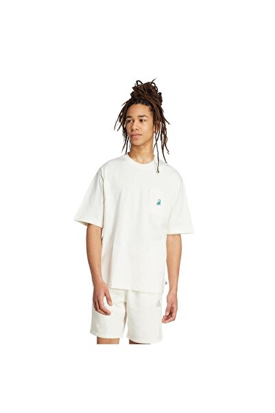adidas Ανδρικό λευκό μπλουζάκι M DOG FTBALL T JL9234