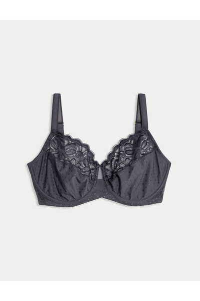 Marks & Spencer Dantelli Balenli Minimizer Sütyen