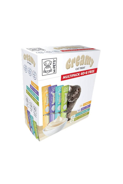 Carnilove Creamy reward, M-Pet mix, chicken, salmon, tuna, and beef 720g * 48...