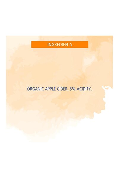 american garden Organic Apple Cider Vinegar Gluten-Free 500 ml Gluten Free with Mother Inside