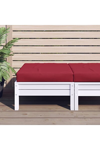vidaxl Pallet Cushion Wine Red Oxford Fabric