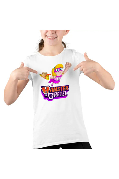 OEM Tricou Copii Fete Hamster Gretel Grant Gomez