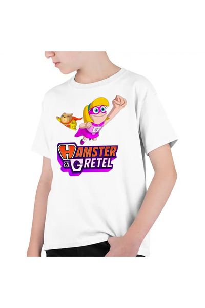OEM Παιδικό Αγορίστικο T-shirt Hamster Gretel Grant Gomez