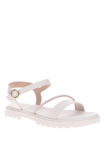 Molekinha By Styli Back Strap Flat Sandals with Bow Detail