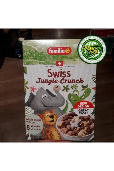 Familia Swiss Jungle Crunch Cereal 250g x 4 Pcs