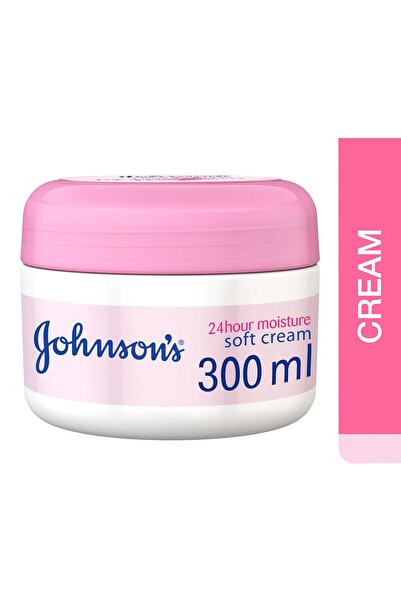 Johnson & Johnson Johnson's Body Cream 24 Hour Moisture Soft 300 ml