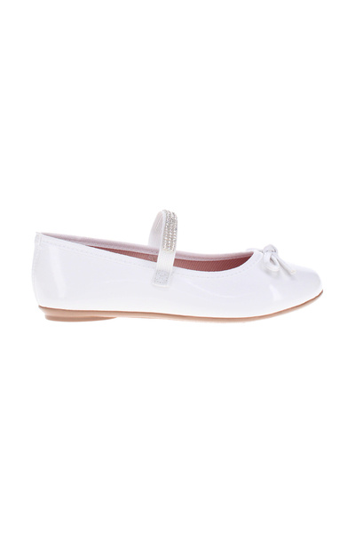 Molekinha By Styli Embellished Ballerinas with Bow Detail