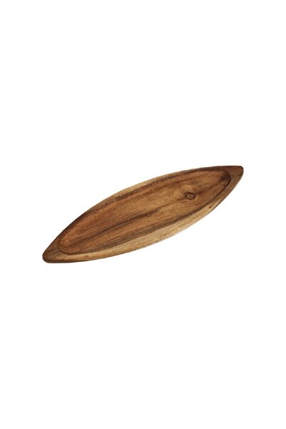 Acacia Wood Oval Serving Tray L:34*W:10.5CM