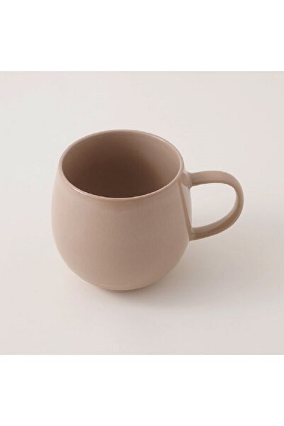 Dallaty round ceramic mug, beige