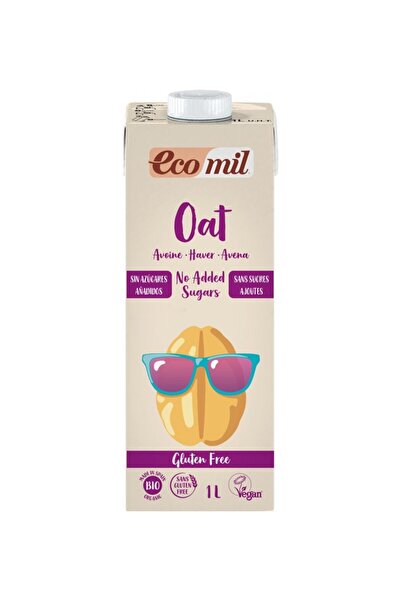 Ecomil Bautura bio de ovaz fara gluten, natur, 1000ml