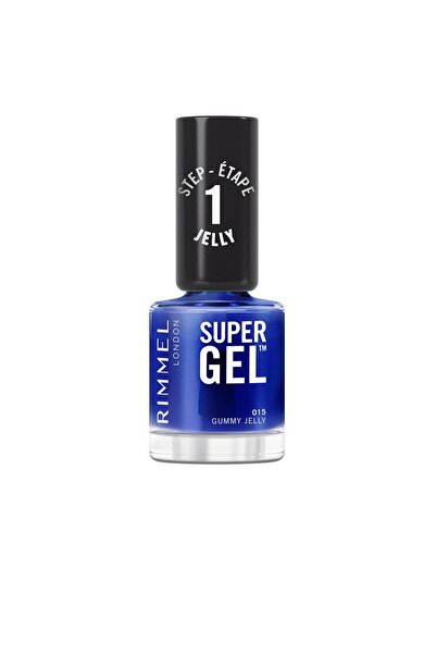 RIMMEL LONDON Lac de unghii cu efect de gel, SUPER GEL, 15 gummy jelly, 12 ml