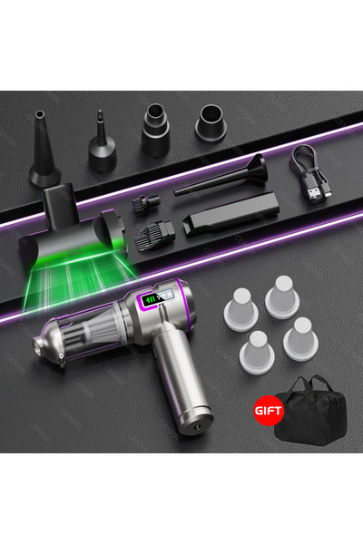 Choice مكنسة كهربائية محمولة قوية لاسلكية صغيرة محمولة PRO MAX 4Hepa Bag L جد...