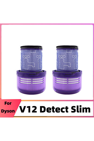 Choice فلتر بديل قابل للغسل من قطعتين لمكنسة دايسون V12 Detect Slim اللاسلكية...