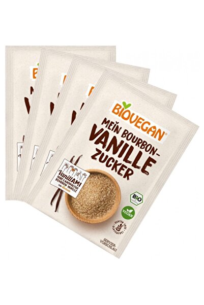 Biovegan Zahar vanilat bio, 4x8g