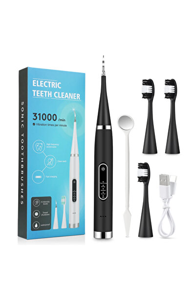 Choice1 مع 3 رؤوس تبييض الأسنان الكهربائية، أداة إزالة جير الأسنان، إزالة الب...