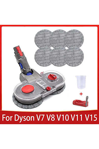 Choice طقم رأس ممسحة كهربائية باللون الأخضر الفاتح لمكنسة دايسون الكهربائية V7 V8 V10 V11 V15Gen5، قطعة ملحقة للممسحة