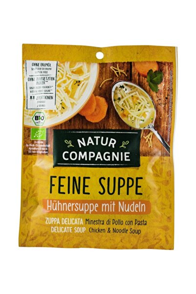 Natur Compagnie Supa bio de pui cu taitei, 40g