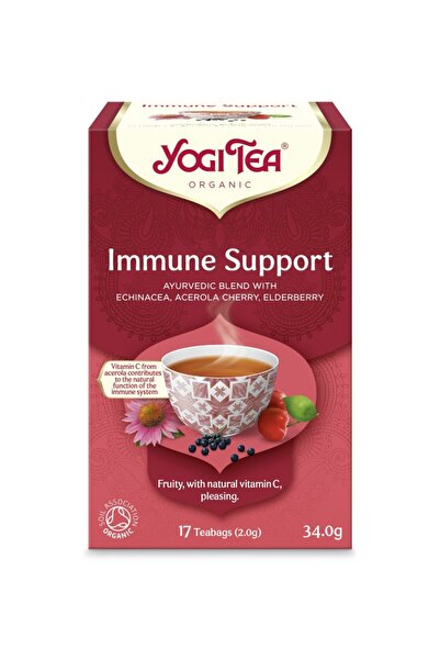 Yogi Tea Ceai bio Sprijin Imunitar, 17 pliculete 34.0g