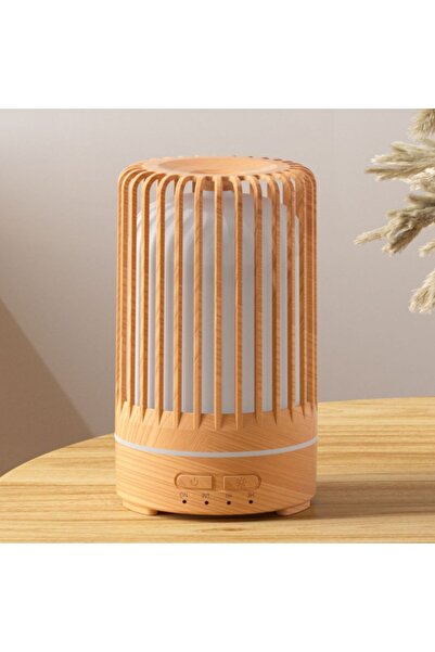 Choice مرطب هواء هادئ بالموجات فوق الصوتية مزود بمصدر طاقة USB أصفر 150 مل مع تحكم يدوي وإضاءة ملونة قابلة للتعديل