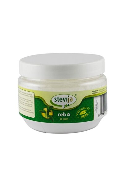 Stevija Reb A Indulcitor pudra din stevie, foarte concentrat, 50g