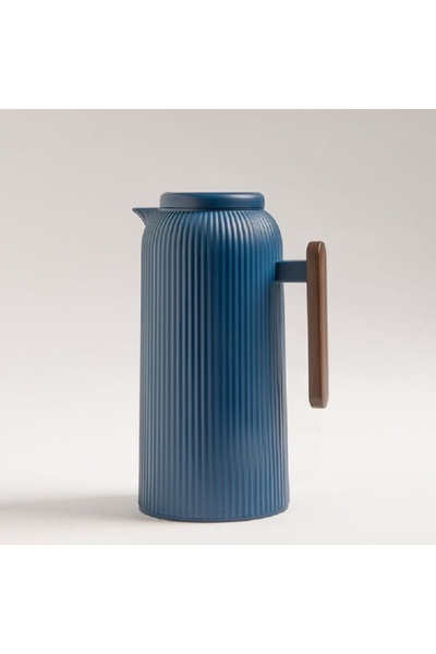 Dallaty Blue plastic vacuum flask 1L