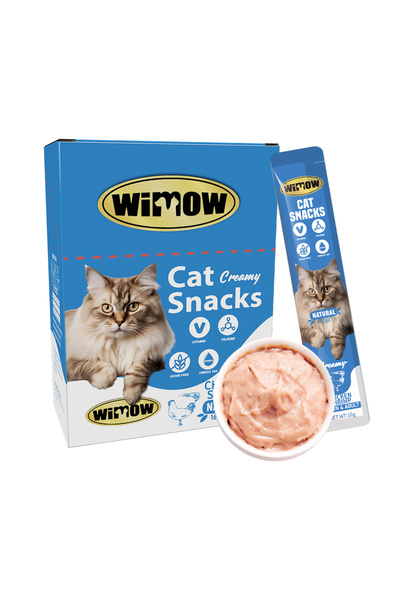 wimow ويمو مكافات للقطط دجاج وجمبري 45×16 جرام