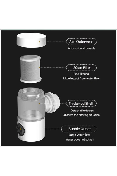 Choice HOEFISHFaucet Filter Splash Proof Tap Water Purifier Filtration And Pr...