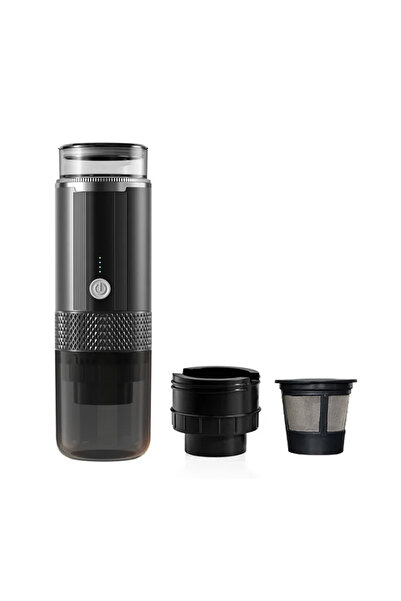 Choice black Coffee Maker Electric Capsule Grinding Coffee Brewer Portable Coffee Maker Suitable for Ground