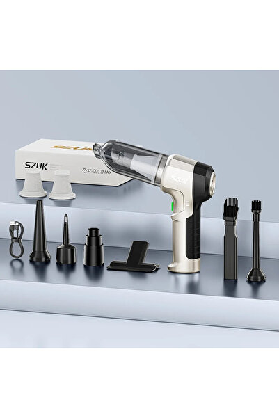 Choice Max 2Hapa SZUK NEW C017MAX مكنسة كهربائية للسيارة لاسلكية صغيرة محمولة...