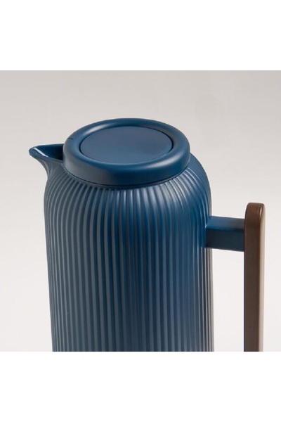 Dallaty Blue plastic vacuum flask 1L