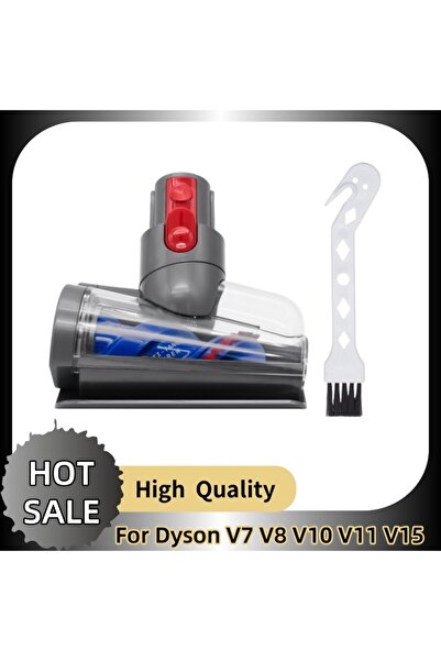 Choice قطعتان لرأس فرشاة صغيرة بمحرك لمكنسة كهربائية دايسون V7 V8 V10 V11 V15...