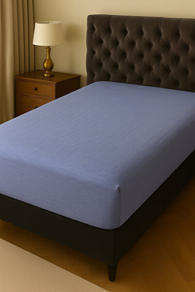 LUNGA VİTA Cearșaf elastic bumbac moale din material țesut strâns