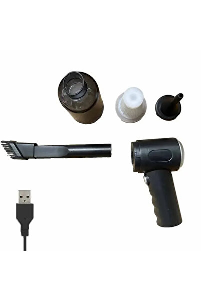 Choice مكنسة كهربائية محمولة للسيارة لاسلكية بقوة 9000 باسكال وشحن USB وسعة 1...