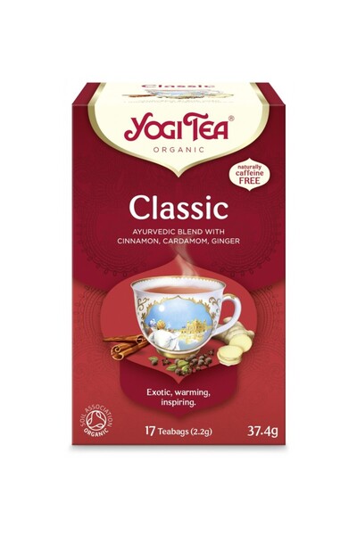 Yogi Tea Ceai bio Classic, 17 pliculete 37.4g