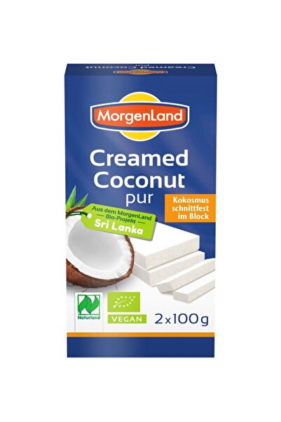 Morgenland Crema de cocos bio solida, 100% cocos, 200g