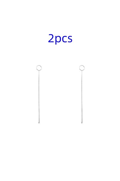 Choice1 أبيض - قطعتان من حلقات الخياطة المصنوعة من الفولاذ المقاوم للصدأ وخطا...