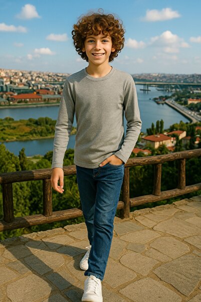 Cloise Grimelanj Children's Long Sleeve T-Shirt Girls - Boys Unisex