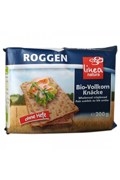 Bazar Bio Paine bio crocanta din faina integrala de secara, 200g Linea Natura