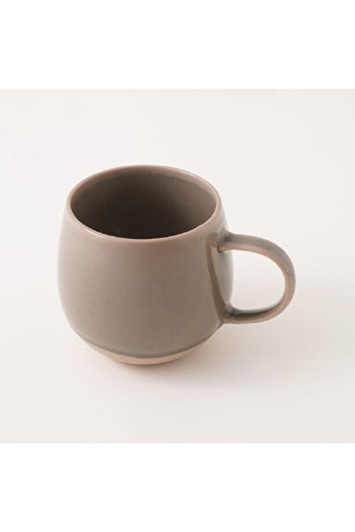 Dallaty Round Ceramic Mug, Beige