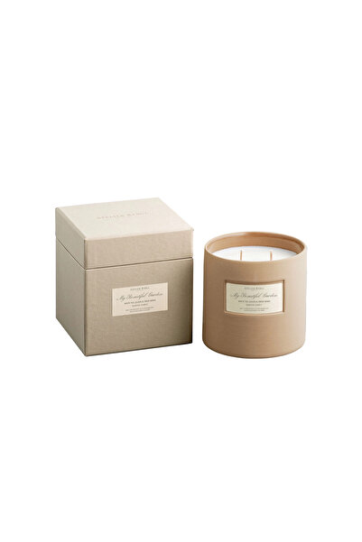 Atelier Rebul LUMÂNARE PARFUMATĂ CU FRUNZE DE CEAI ALB ȘI TRANDAFIRI PROASPERI 650 G - 650 g, MULTI