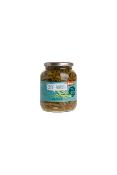 Bazar Bio Fasole verde bio, 680g Nur Puur