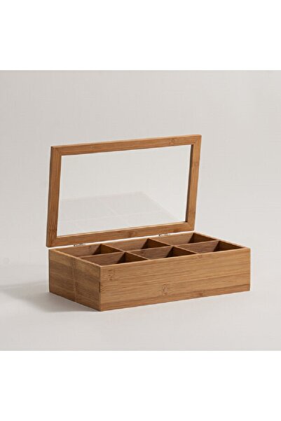 Dallaty acacia wood tea box 21*15.8*10cm