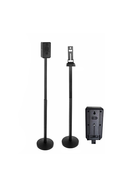 FlashHawk زوج من حوامل السماعات - حوامل سماعات قابلة لتعديل الارتفاع لجهاز Sony SA-RS3S - براغي متضمنة